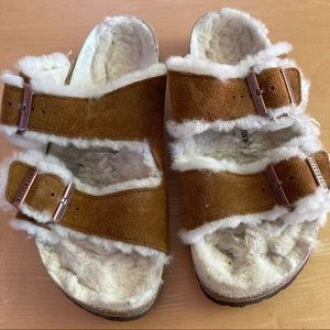 Birkenstock Arizona shearling
